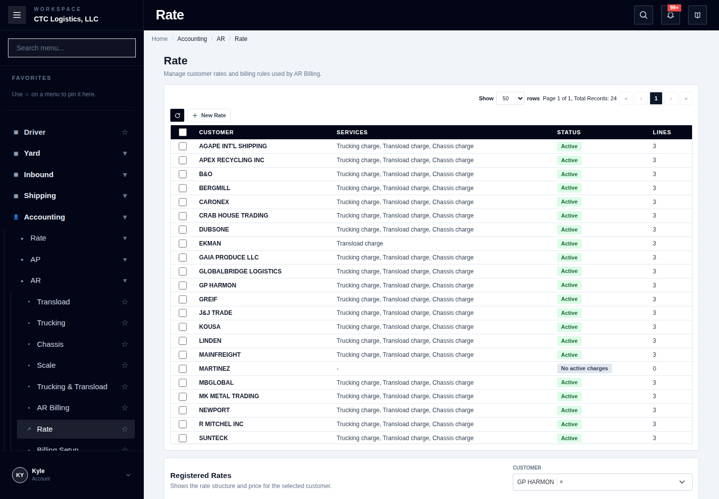 Billing Presets